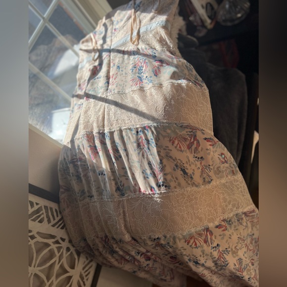 BCBGMAXAZRIA Elle strapless floral lace gown - Picture 14 of 16